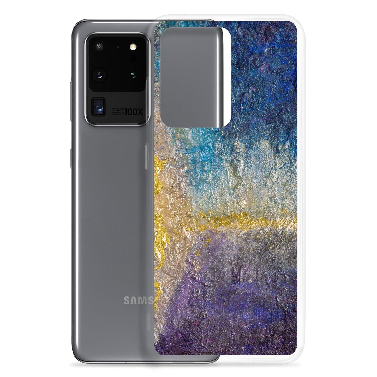 "Golden Corner" Clear Case for Samsung® Phones Item Clothing & Items