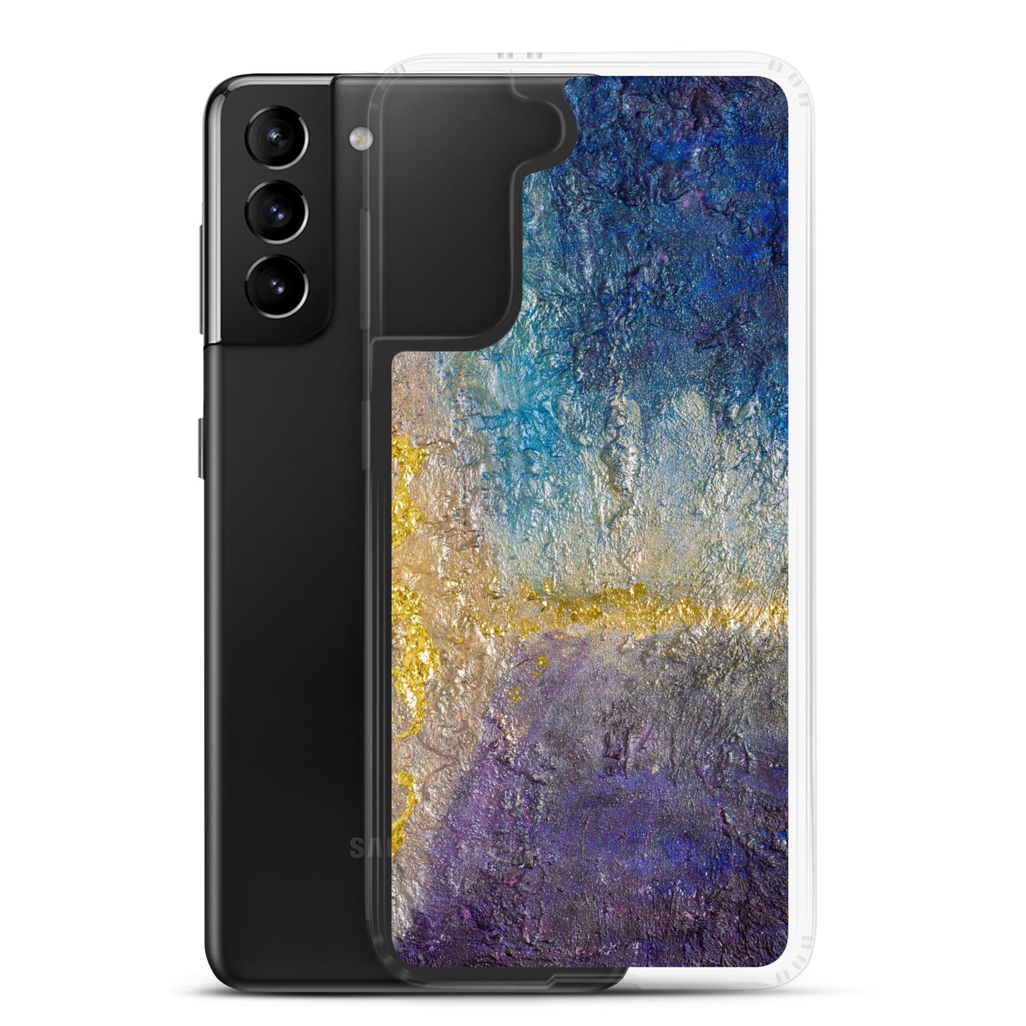"Golden Corner" Clear Case for Samsung® Phones Item Clothing & Items