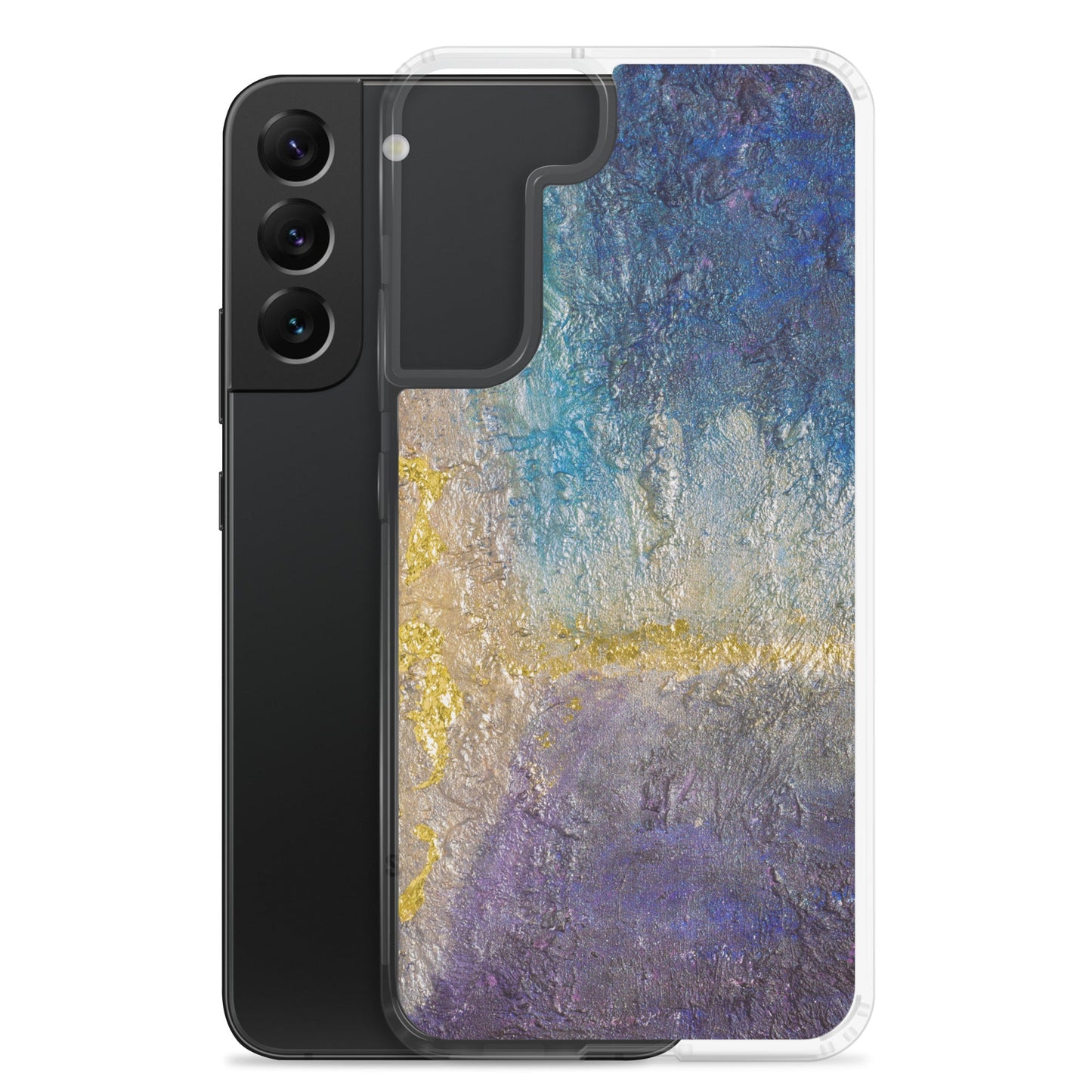 "Golden Corner" Clear Case for Samsung® Phones Item Clothing & Items