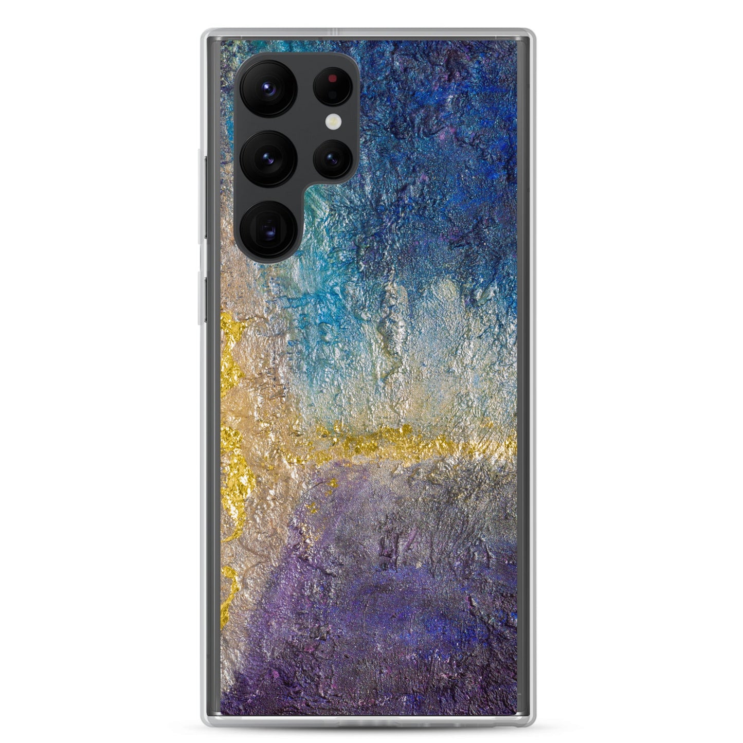 "Golden Corner" Clear Case for Samsung® Phones Item Clothing & Items