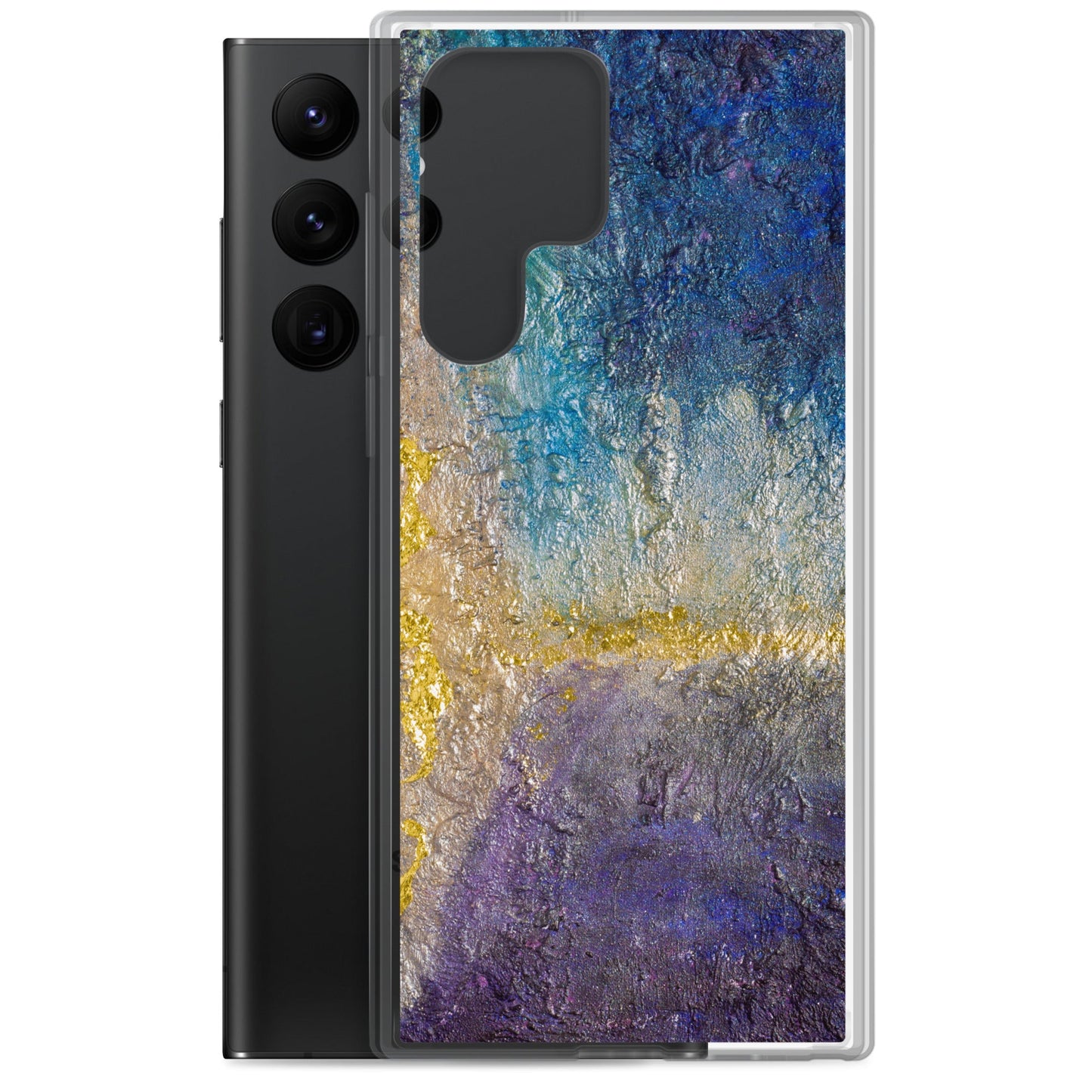 "Golden Corner" Clear Case for Samsung® Phones Item Clothing & Items
