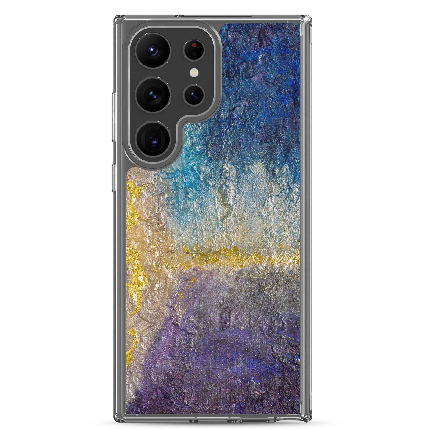 "Golden Corner" Clear Case for Samsung® Phones Item Clothing & Items