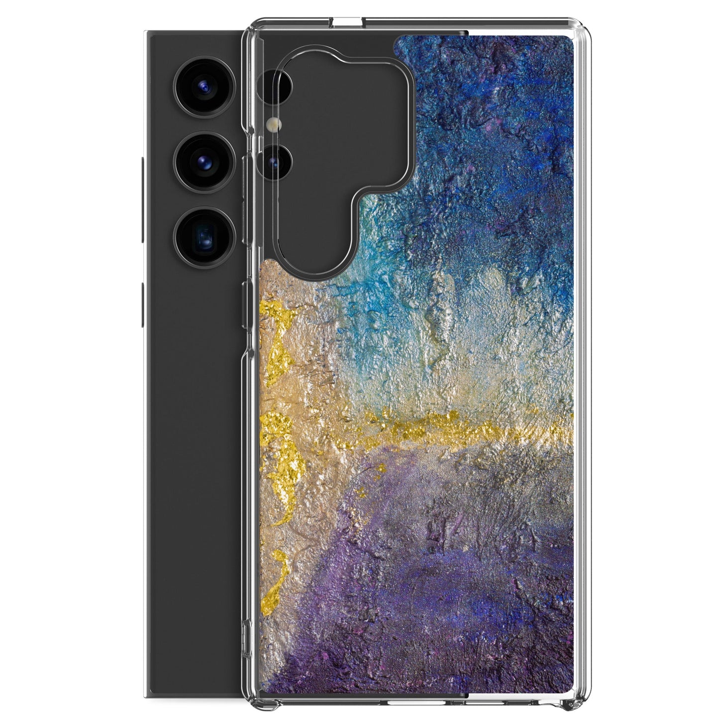 "Golden Corner" Clear Case for Samsung® Phones Item Clothing & Items