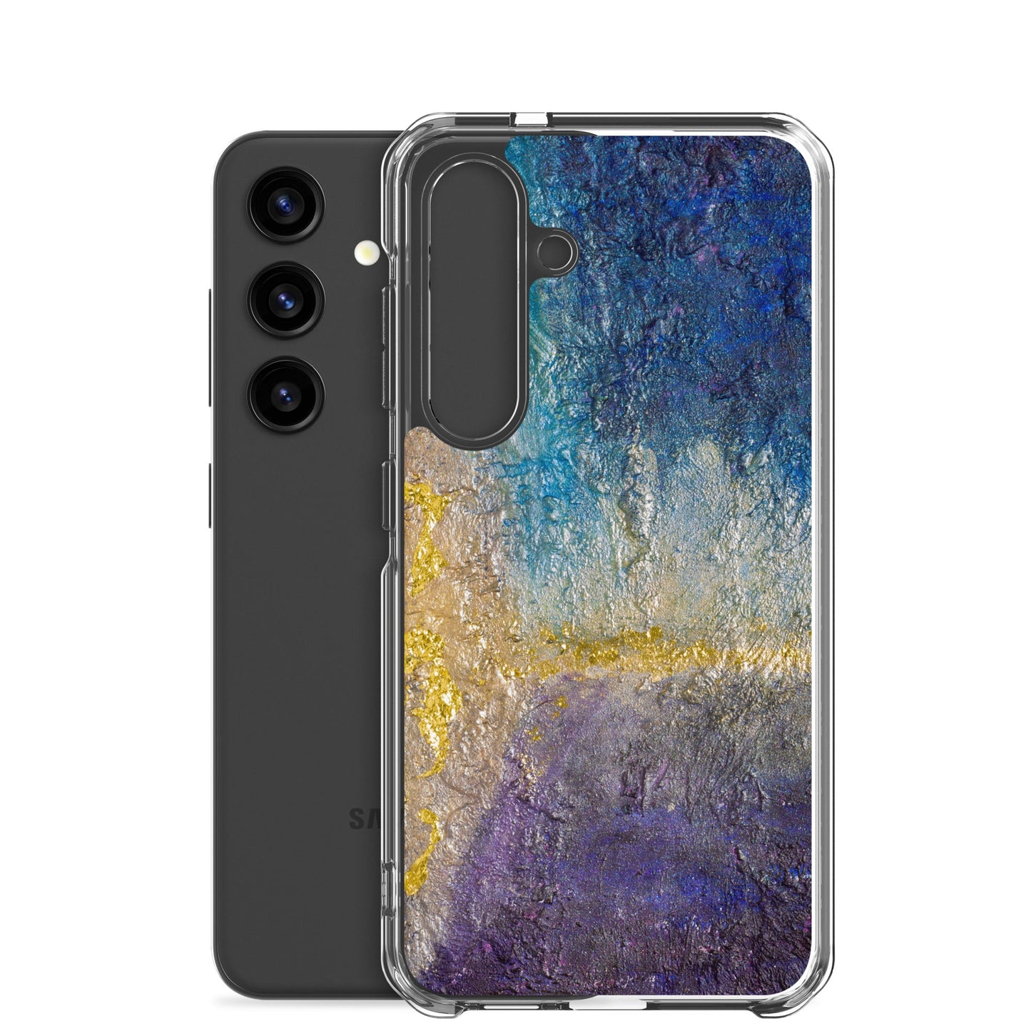 "Golden Corner" Clear Case for Samsung® Phones Item Clothing & Items