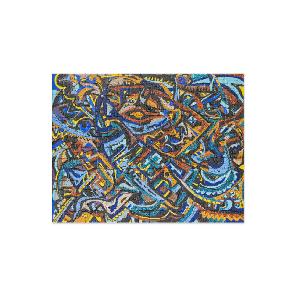 "Stairway to Colors" Jigsaw Puzzle Item