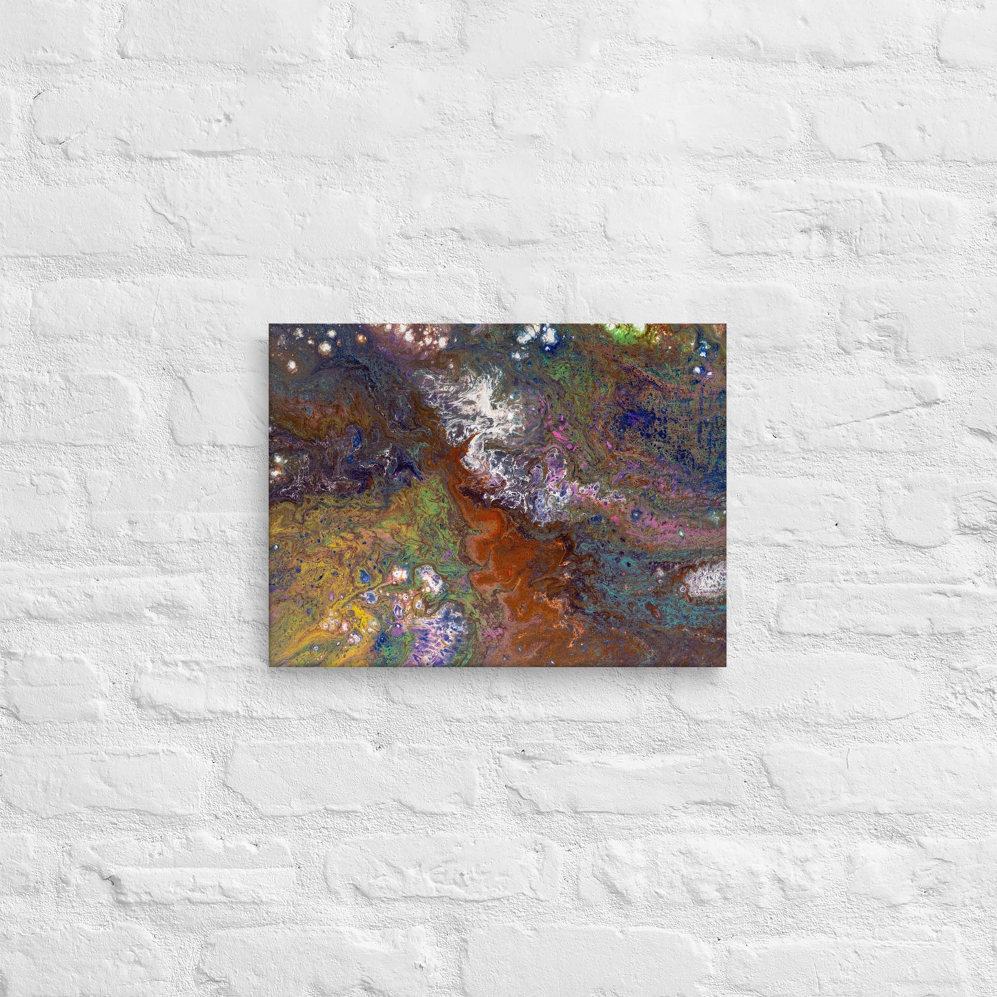 Melted Brain (Canvas Print)
