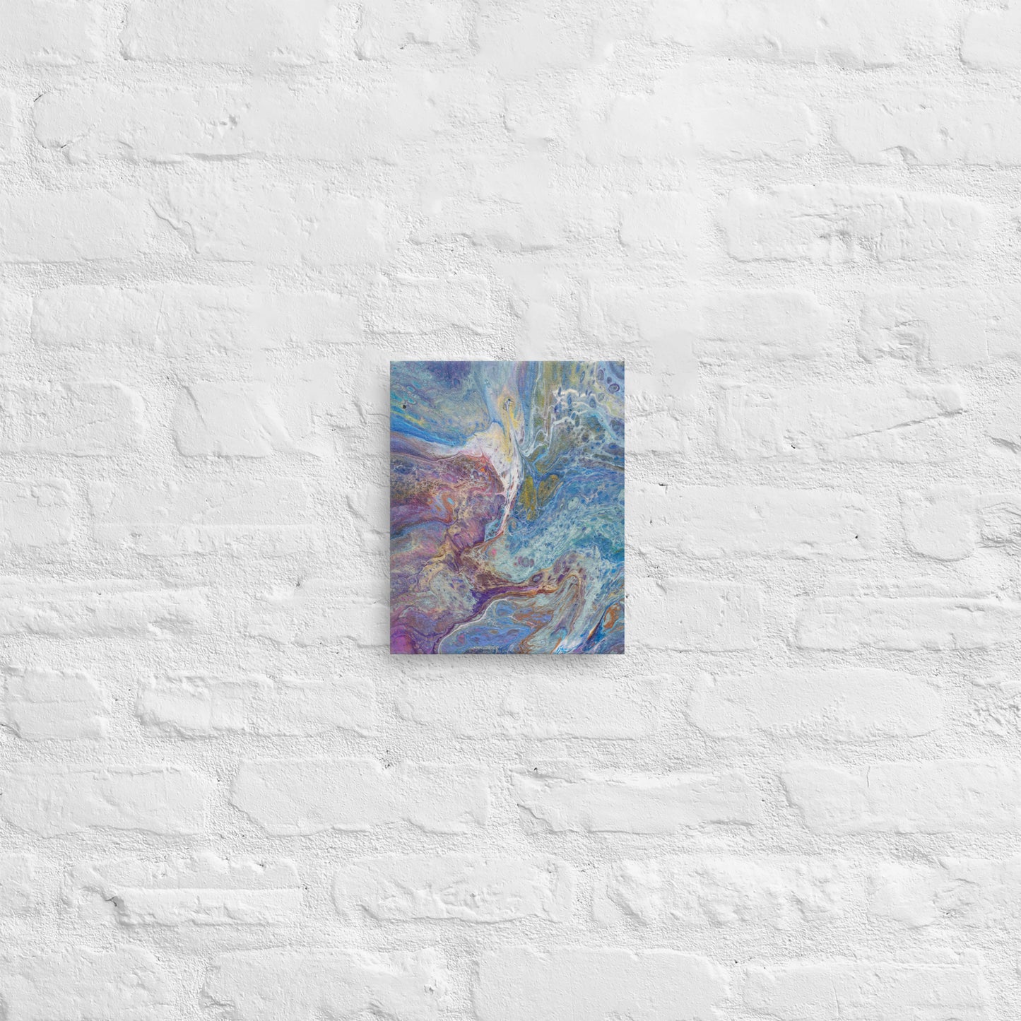 Pours of the Rainbow (Canvas Print)