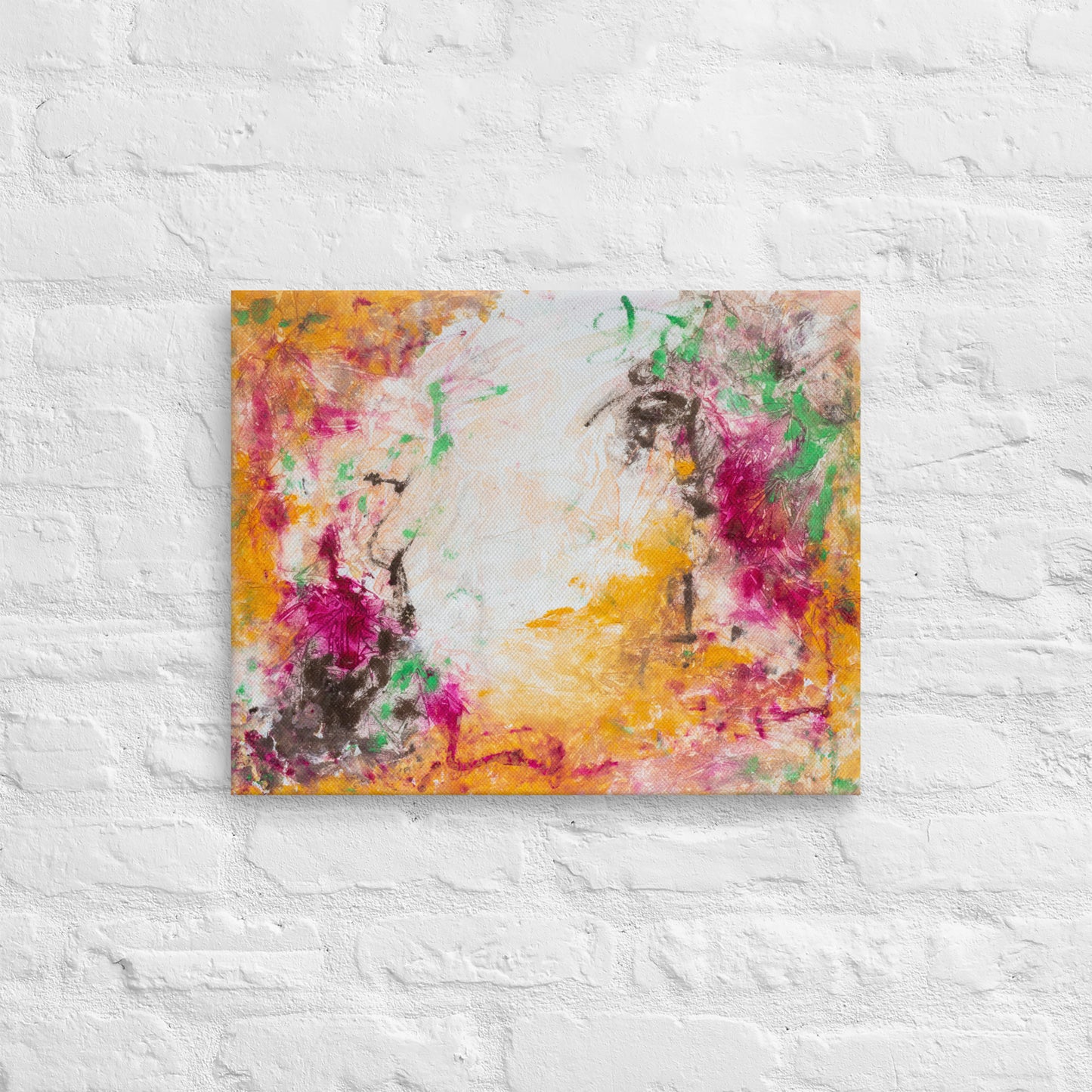 Orange Large Canvas (Canvas Print)