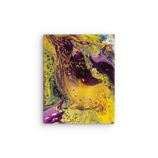 Purple and Gold (Canvas Print)