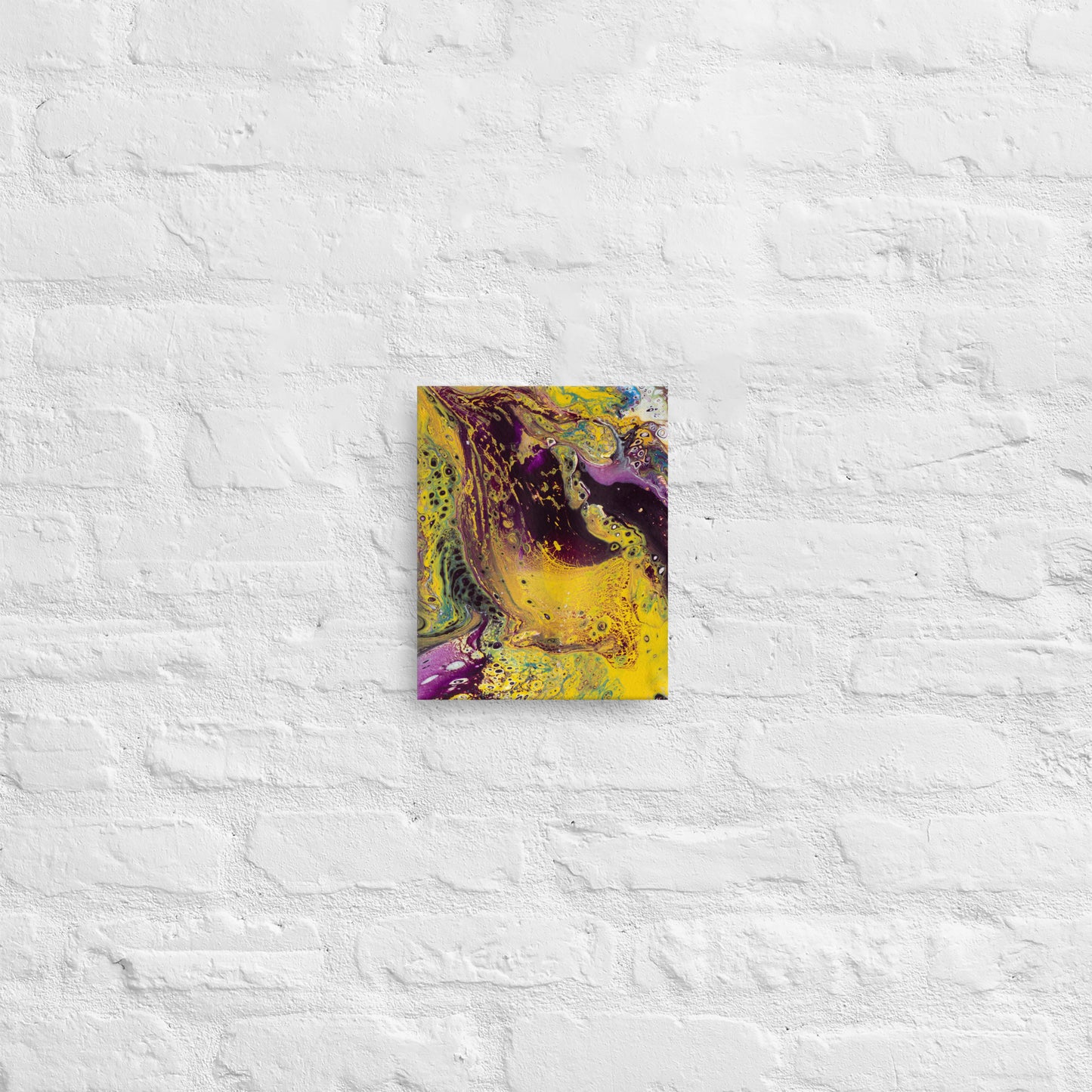 Purple and Gold (Canvas Print)